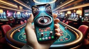 Multi-game dashboard with slots and live casino options